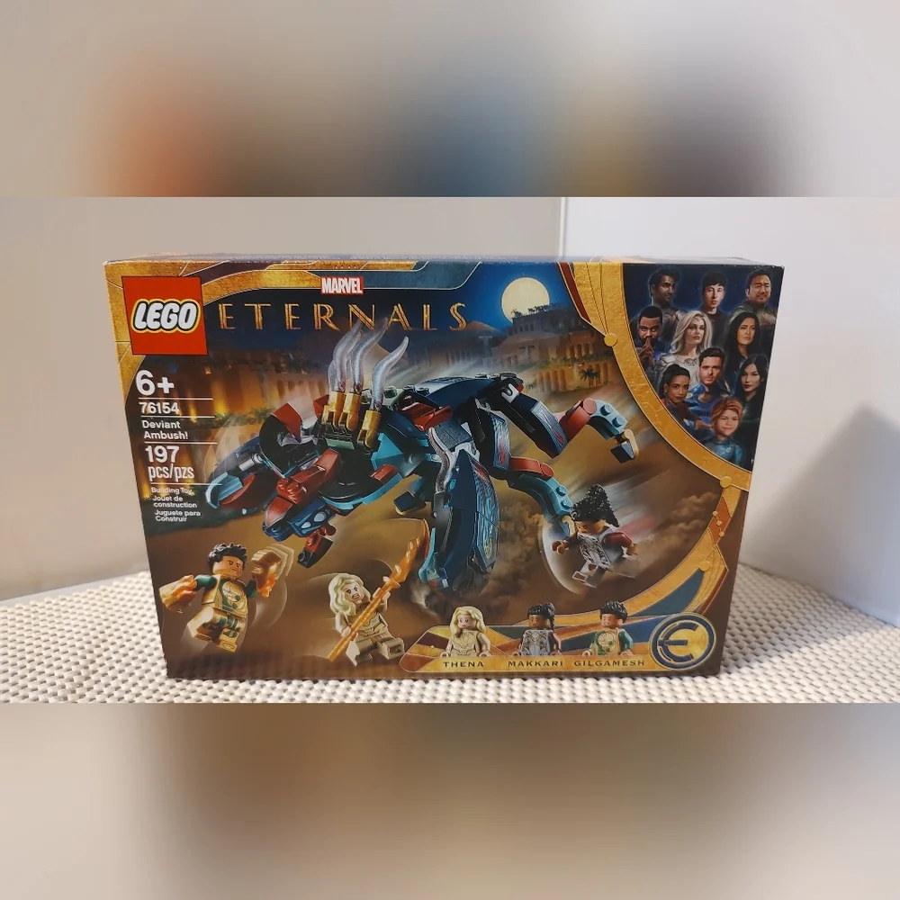 Lego Marvel Eternals 76154 Deviant Ambush! Building Toy Set